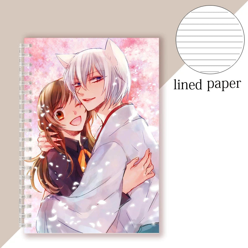 Anime LOVE Kamisama Kiss Hajimemashita Tomoe Spiral Notebook COSPLAY COMICS Manga Poster Figure Journal Diary Stationary Office