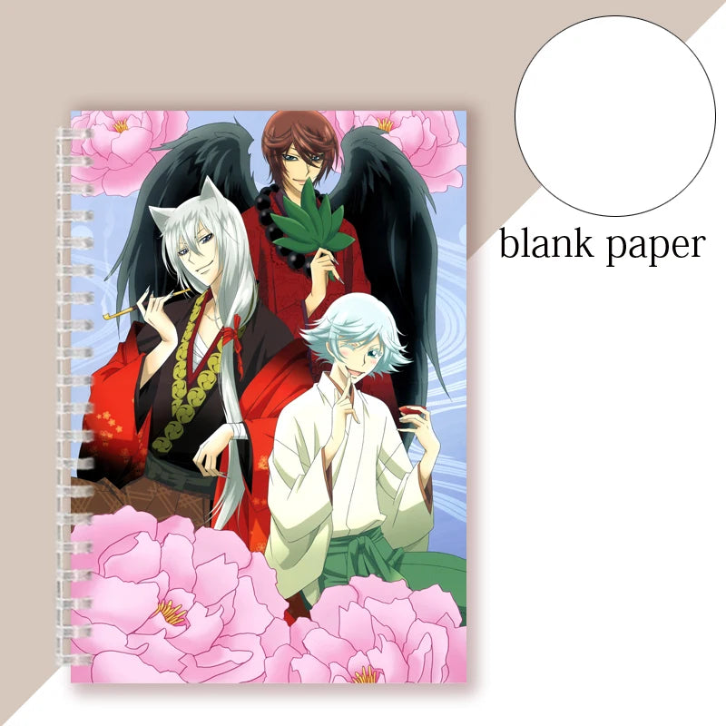 Anime LOVE Kamisama Kiss Hajimemashita Tomoe Spiral Notebook COSPLAY COMICS Manga Poster Figure Journal Diary Stationary Office
