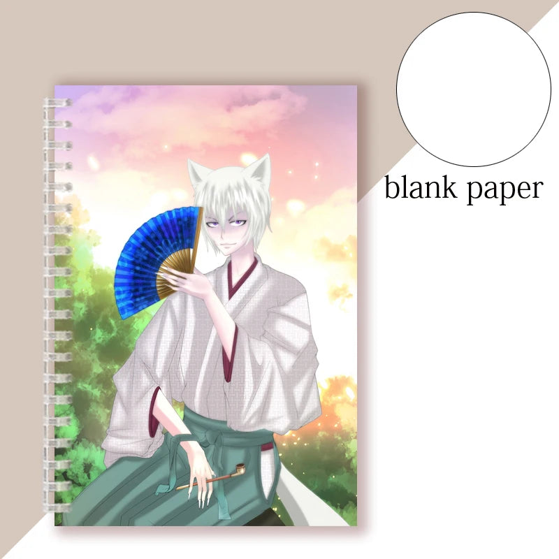 Anime LOVE Kamisama Kiss Hajimemashita Tomoe Spiral Notebook COSPLAY COMICS Manga Poster Figure Journal Diary Stationary Office