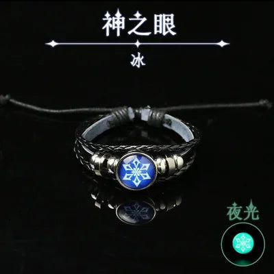 Anime Game Genshin Impact COSPLAY God's Eye Luminous Element Bracelet, Project Game Props, Cute And Personalized Gifts
