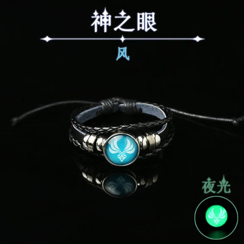 Anime Game Genshin Impact COSPLAY God's Eye Luminous Element Bracelet, Project Game Props, Cute And Personalized Gifts