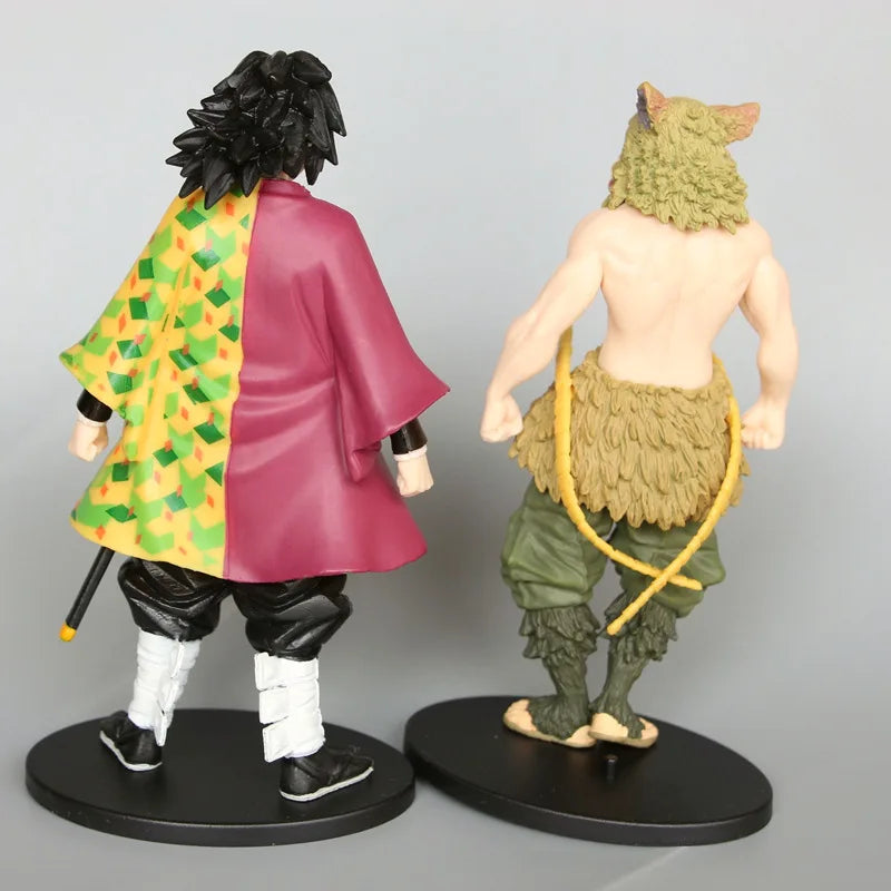 Anime 6pcs Demon Slayer Figure 7cm Kimetsu No Yaiba Figure Q Posket Kamado Tanjirou Kamado Nezuko Agatsuma Figure Toys