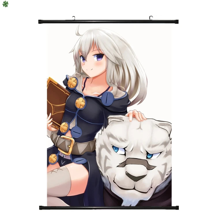 Anime Manga Starting the Magical Book from Zero Wall Poster Canvas Painting Hanging Scroll for Home Decore Posters