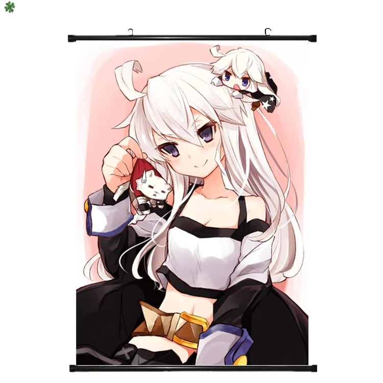 Anime Manga Starting the Magical Book from Zero Wall Poster Canvas Painting Hanging Scroll for Home Decore Posters