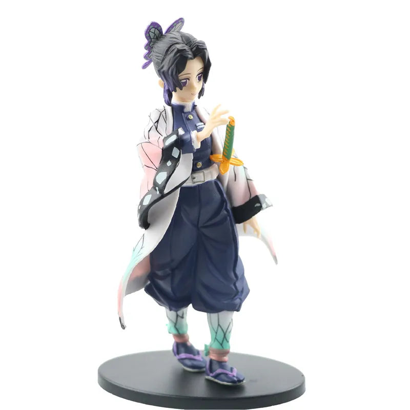 Anime 6pcs Demon Slayer Figure 7cm Kimetsu No Yaiba Figure Q Posket Kamado Tanjirou Kamado Nezuko Agatsuma Figure Toys