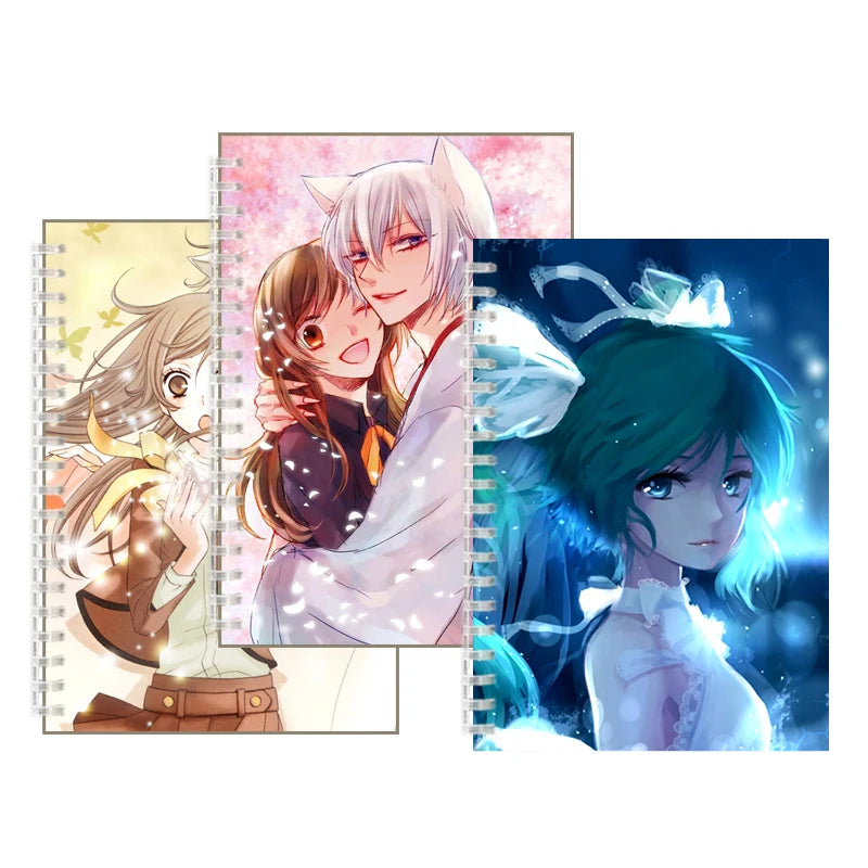 Anime LOVE Kamisama Kiss Hajimemashita Tomoe Spiral Notebook COSPLAY COMICS Manga Poster Figure Journal Diary Stationary Office