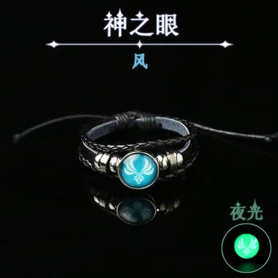 Anime Game Genshin Impact COSPLAY God's Eye Luminous Element Bracelet, Project Game Props, Cute And Personalized Gifts