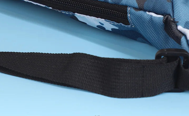 Disney Lilo & Stitch C54671 Anime Chest Bags Cartoon Customized Shoulder Waist Bag Casual Tote Storage Unisex Gift