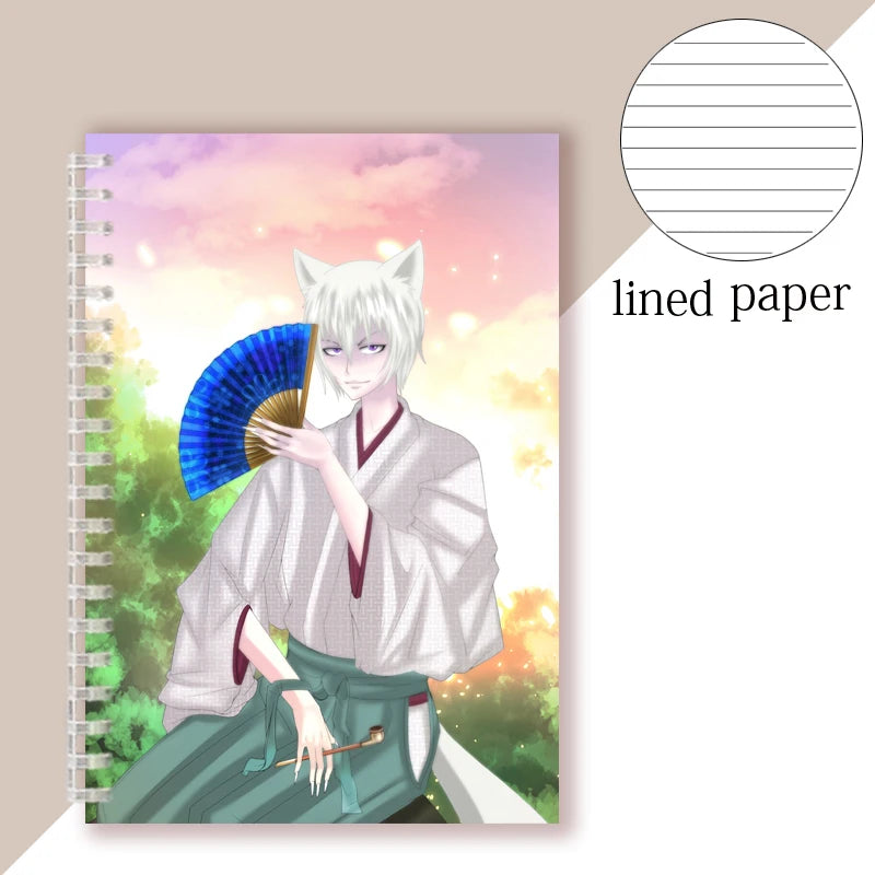 Anime LOVE Kamisama Kiss Hajimemashita Tomoe Spiral Notebook COSPLAY COMICS Manga Poster Figure Journal Diary Stationary Office