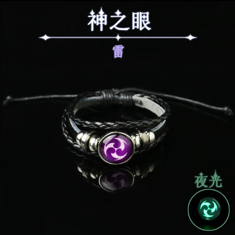 Anime Game Genshin Impact COSPLAY God's Eye Luminous Element Bracelet, Project Game Props, Cute And Personalized Gifts