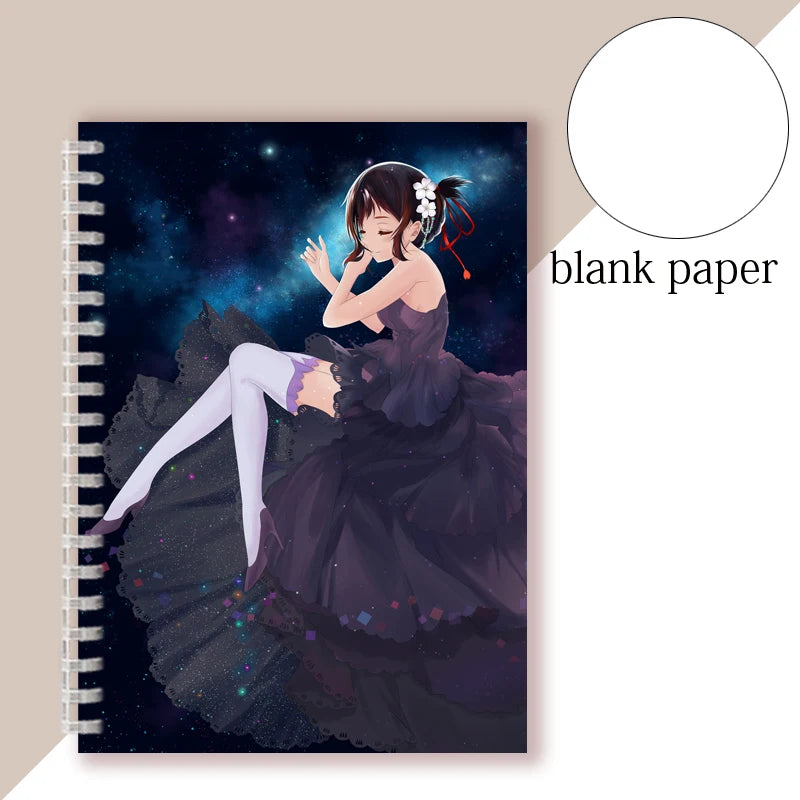 Anime Your Name 2 Movie Manga Spiral Ring Notebook Poster Andrew Kimi No Na Wa Prints Love Silk Writing Pad Note Book Journal