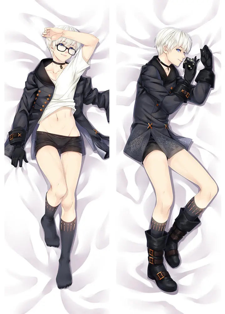 Anime Game NieR:Automata Decorative Pillow Case YoRHa Type A No. 2b 9S pillow Cover Double-sided Bedding Body Hugging pillowcase