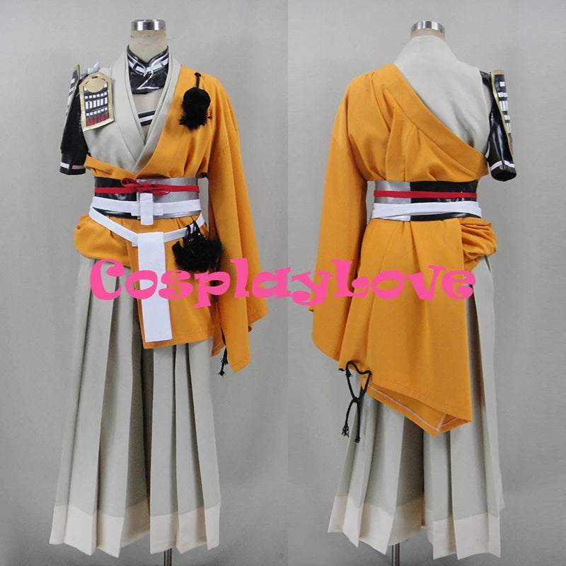 Free shipping Custom Made Kogitsunemaru Cosplay Costume from Sword Dance Touken Ranbu Online Anime Set Clothing Christmas