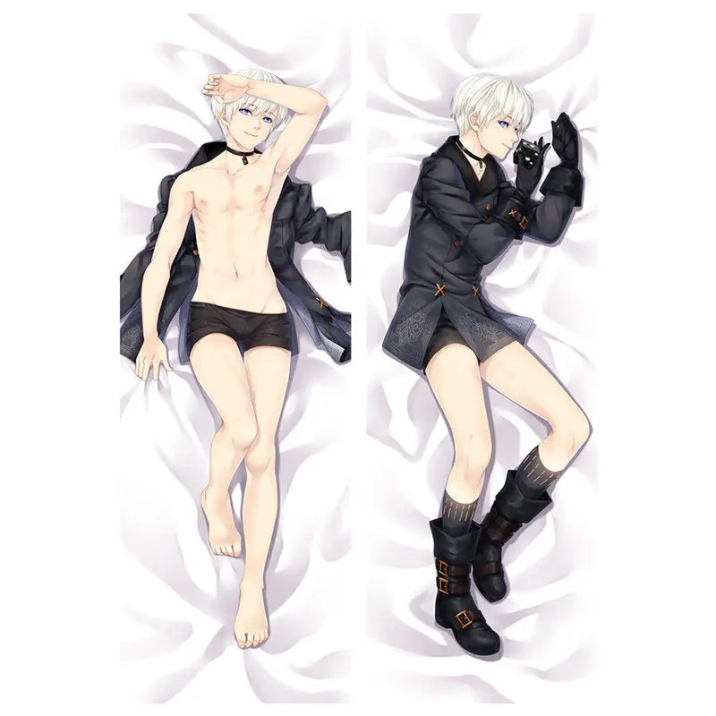 Anime Game NieR:Automata Decorative Pillow Case YoRHa Type A No. 2b 9S pillow Cover Double-sided Bedding Body Hugging pillowcase