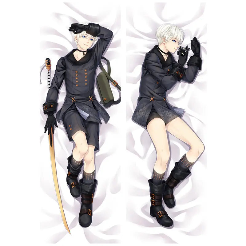 Anime Game NieR:Automata Decorative Pillow Case YoRHa Type A No. 2b 9S pillow Cover Double-sided Bedding Body Hugging pillowcase