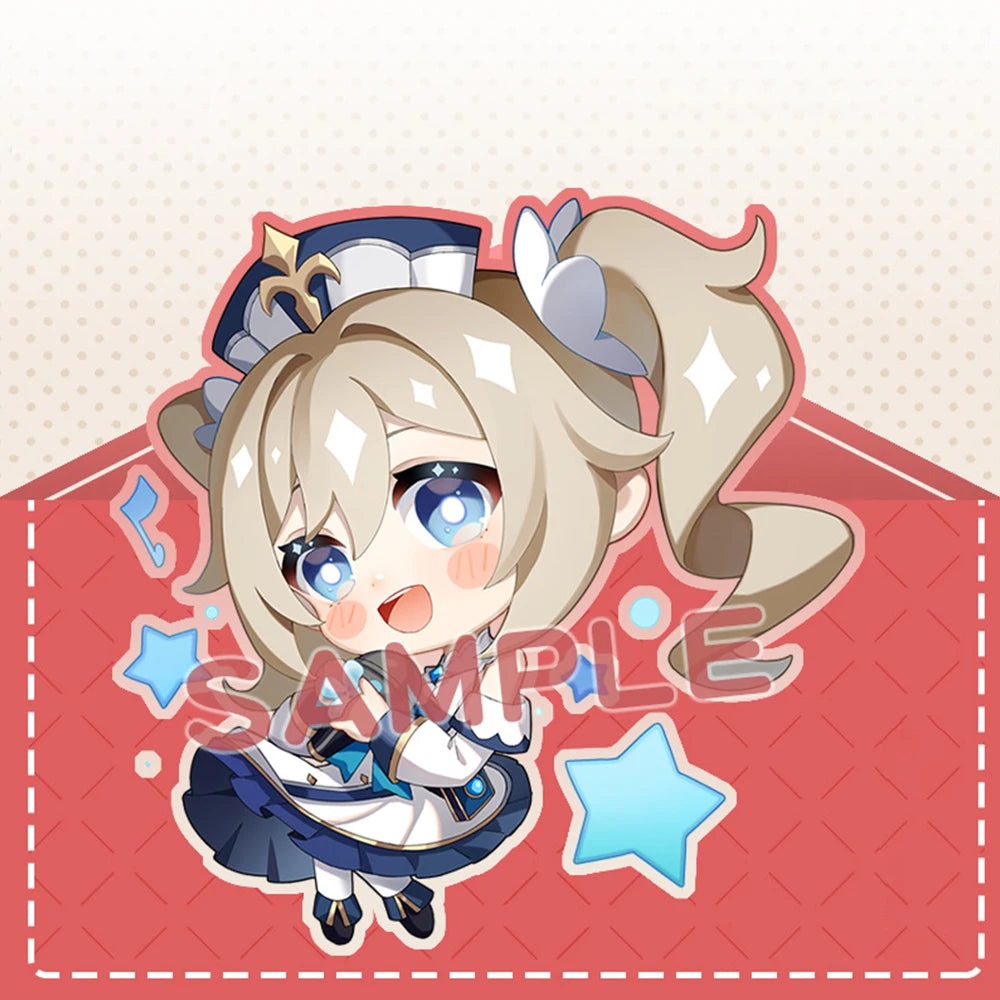Anime Impact Cosplay Chibi Hutao Xiao Ganyu Keychain Venti Albedo Cute Character Car Pendant Fans Collection Props