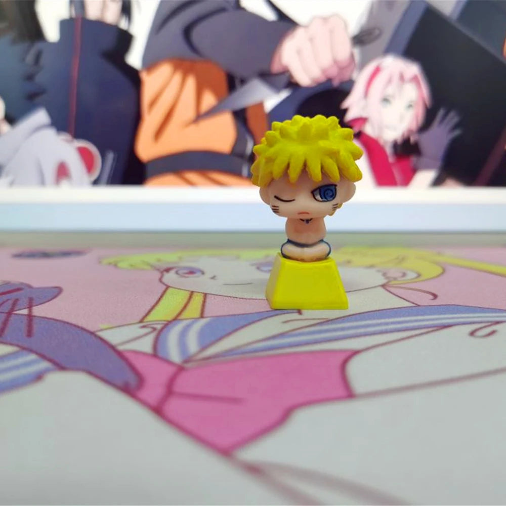 DIY Keycap 1 pcs Games and anime PBT key cap mechanical keyboards keycaps for mechanical keyboards R4 height Cherry MX axis,S5