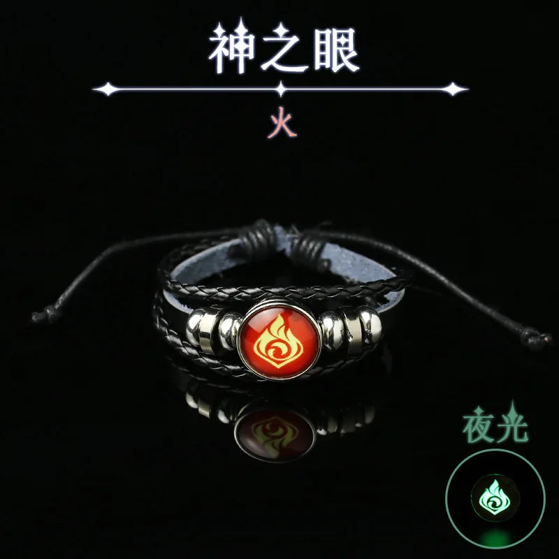 Anime Game Genshin Impact COSPLAY God's Eye Luminous Element Bracelet, Project Game Props, Cute And Personalized Gifts