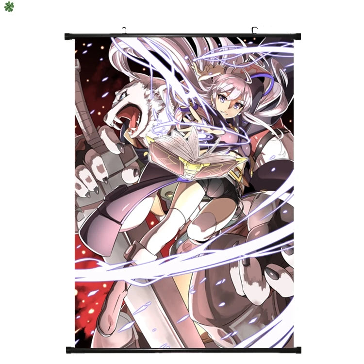 Anime Manga Starting the Magical Book from Zero Wall Poster Canvas Painting Hanging Scroll for Home Decore Posters