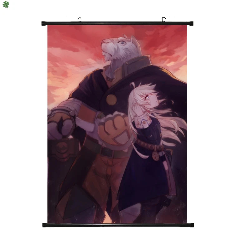Anime Manga Starting the Magical Book from Zero Wall Poster Canvas Painting Hanging Scroll for Home Decore Posters