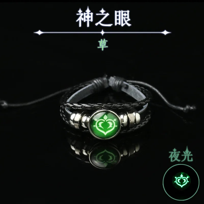 Anime Game Genshin Impact COSPLAY God's Eye Luminous Element Bracelet, Project Game Props, Cute And Personalized Gifts