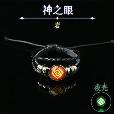 Anime Game Genshin Impact COSPLAY God's Eye Luminous Element Bracelet, Project Game Props, Cute And Personalized Gifts
