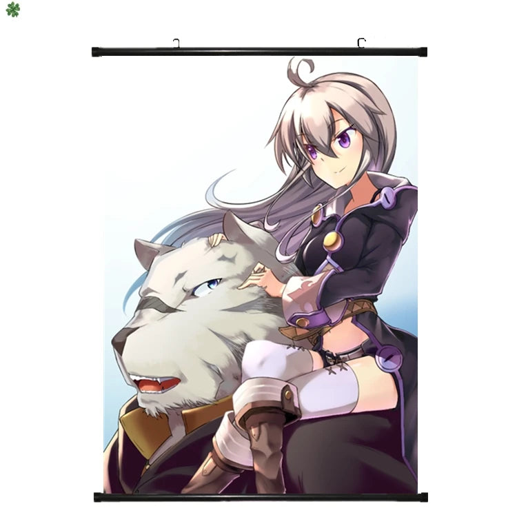 Anime Manga Starting the Magical Book from Zero Wall Poster Canvas Painting Hanging Scroll for Home Decore Posters