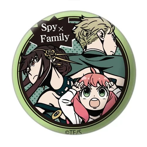 Anime Spy X Family Badge Brooch Pin Cospaly Loid Anya Yor Metal Pins Costume Accessories