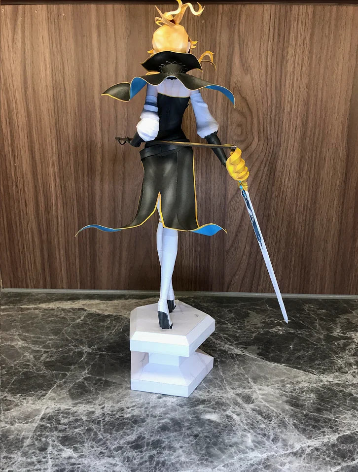 Figure Original God Piano Anime Paper Model Handicraft Model Two-dimensional Game