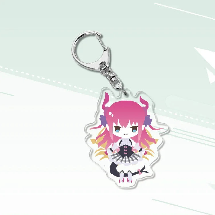 Fate Keychain Man Key Chain Acrylic Women Key Holder Couples Keyring Anime Key Ring Cartoon Pendant Funny Brelok Grand Order