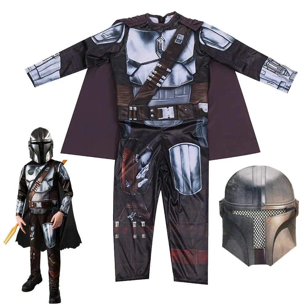 Halloween Costumes for Boy Children Anime Cosplay Galaxy Bounty Hunter super hero Fantasy Personality Costume Disfraz Halloween