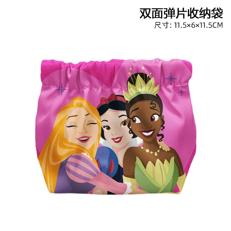 Disney Princess Cinderella T8841 Anime Briefcases Coin Bag Cartoon Makeup Bag Casual Purses Card Storage Handbag Gift