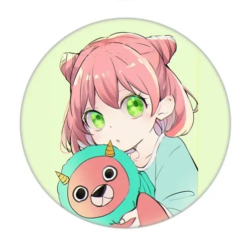 Anime Spy X Family Badge Brooch Pin Cospaly Loid Anya Yor Metal Pins Costume Accessories