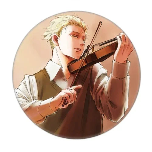 Anime Spy X Family Badge Brooch Pin Cospaly Loid Anya Yor Metal Pins Costume Accessories