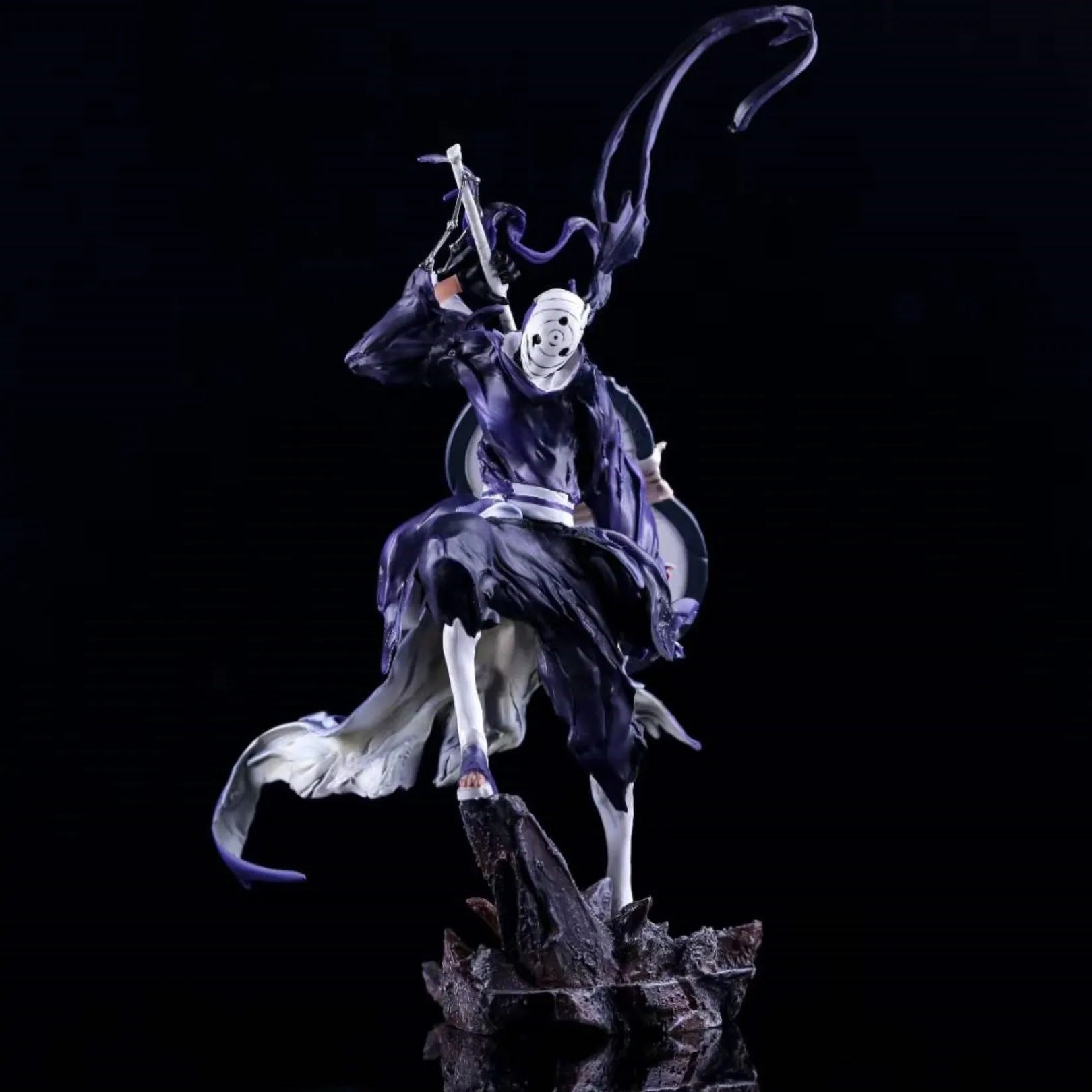 NARUTO Uchiha Obito 34cm Figure Huge Model Doll Anime Otsutsuki Hagoromo Cool Collect Figurine Gifts Toys