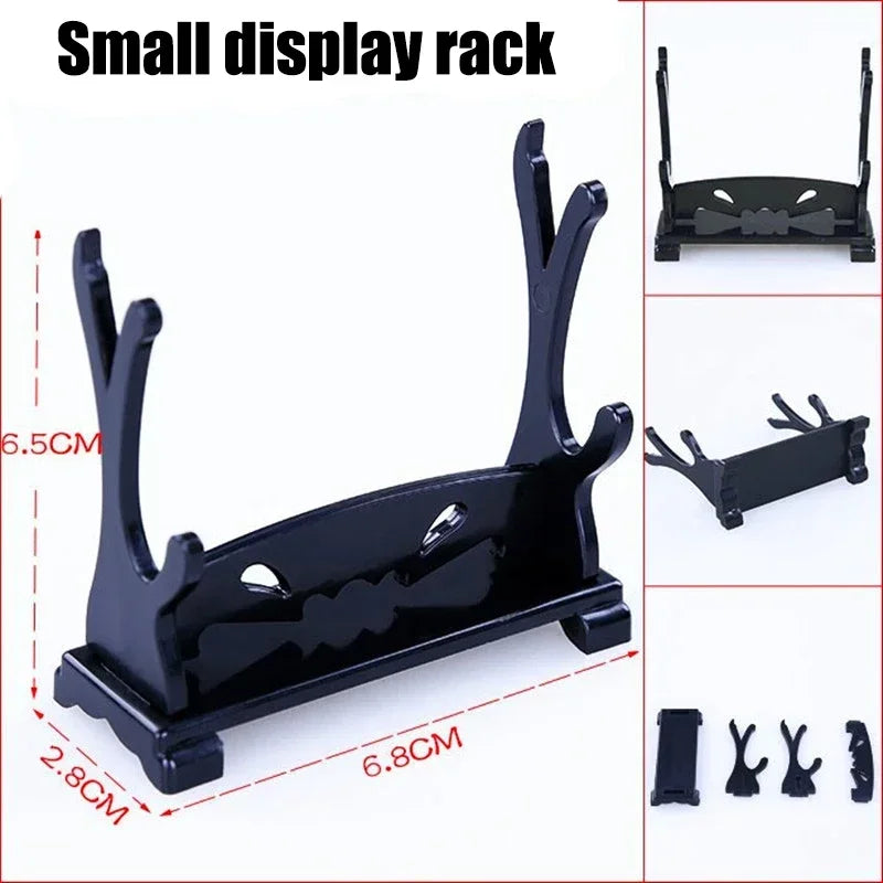 Anime Weapon DIY Displays Stand Model Gun Knife Samurai Sword Katana Holder Universal Frame Game Keychain Tool Box Gift Bag Toys