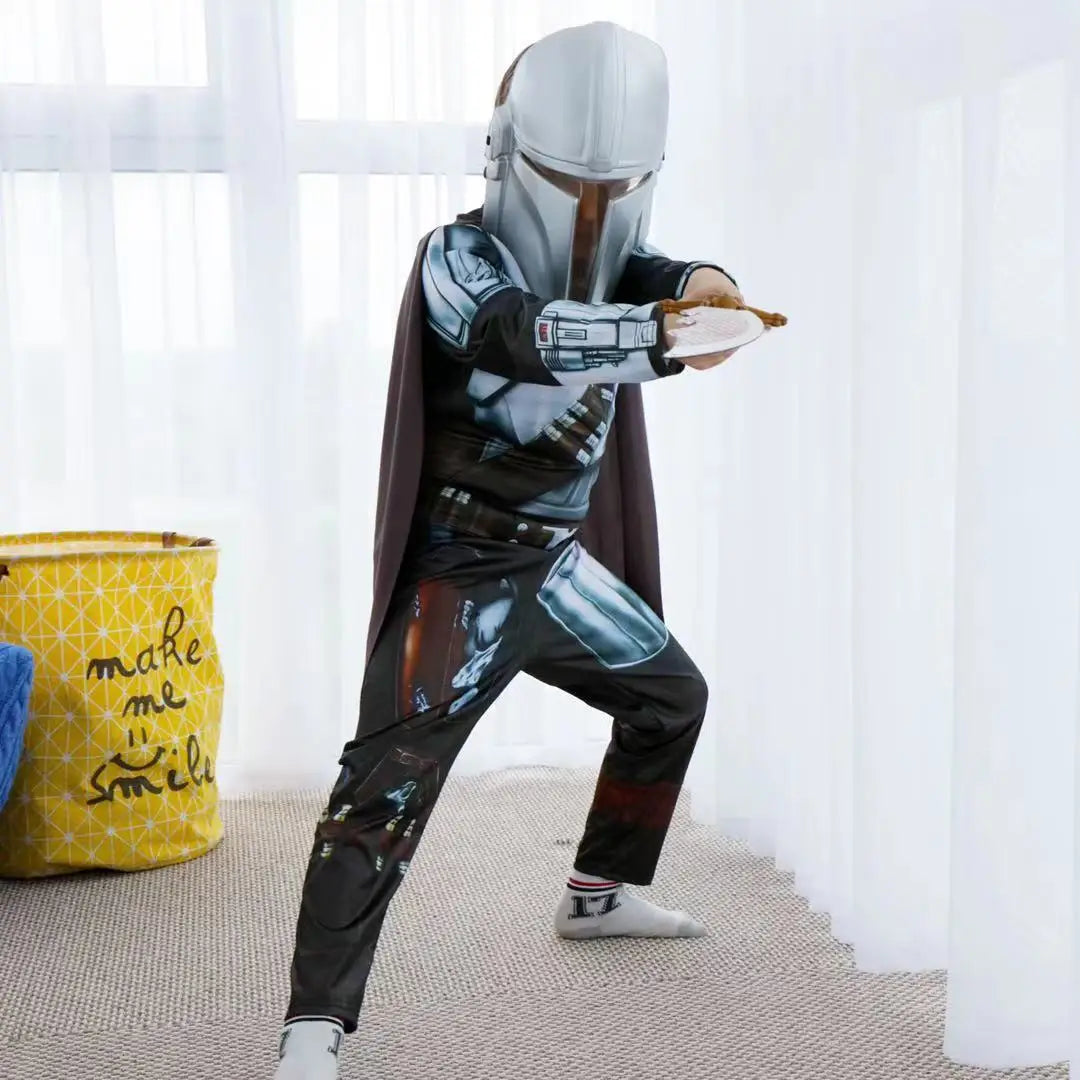 Halloween Costumes for Boy Children Anime Cosplay Galaxy Bounty Hunter super hero Fantasy Personality Costume Disfraz Halloween