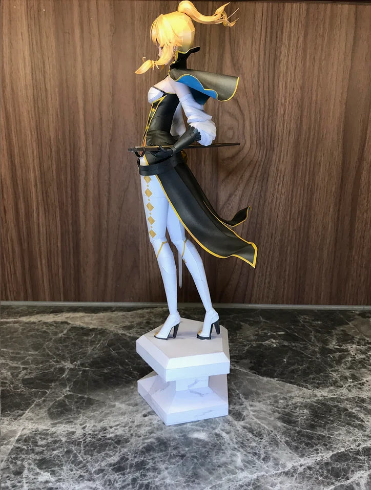 Figure Original God Piano Anime Paper Model Handicraft Model Two-dimensional Game