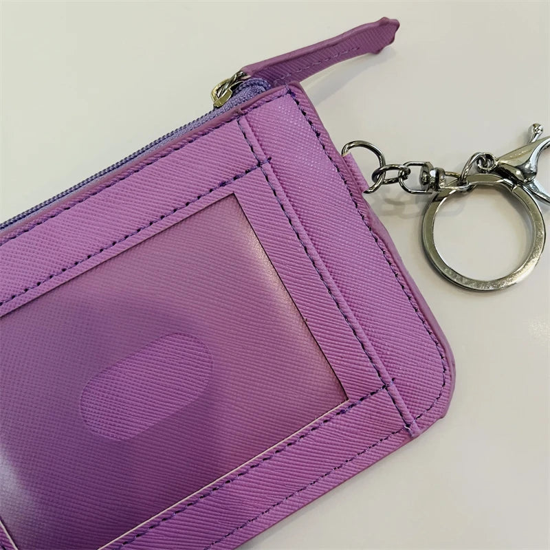 Disney Duffy StellaLou ShellieMay Anime Card Holder Cartoon Storage Bags Coin Wallet Handbag Kid Girl Birthday Gift