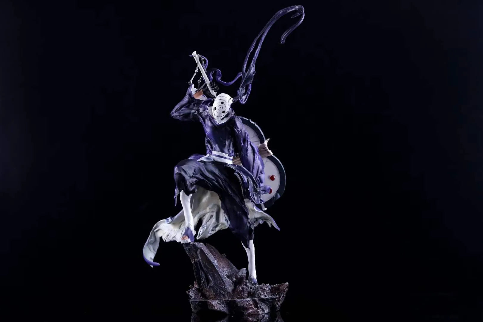 NARUTO Uchiha Obito 34cm Figure Huge Model Doll Anime Otsutsuki Hagoromo Cool Collect Figurine Gifts Toys