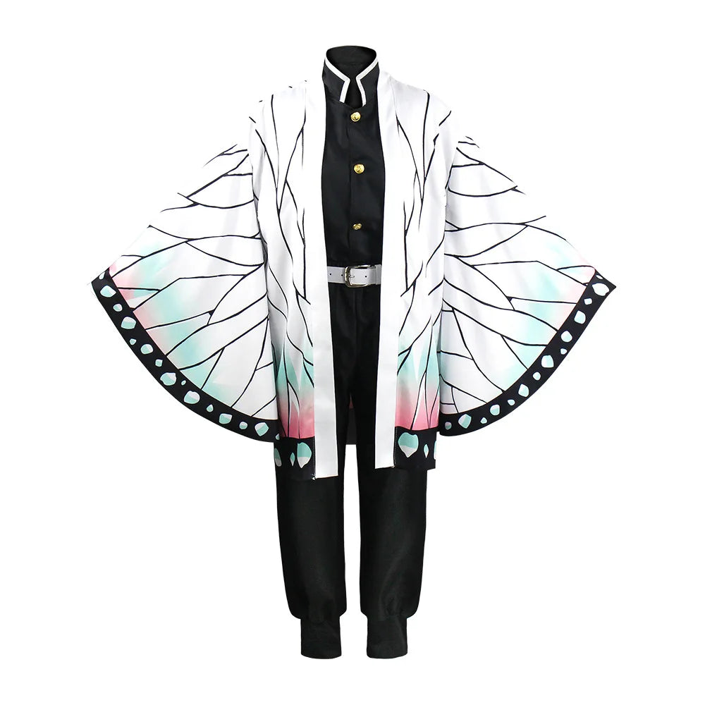 Demon Slayer Cosplay Tanjiro Nezuko Cosplay Kids Shinobu Costume Japanese Anime Cartoon Halloween Costume Christmas Gifts