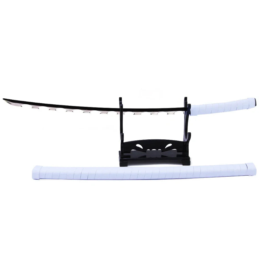 Demon Slayer Sword 25cm Agatsuma Zenitsu Nichirin Blade Alloy Katana Sword Japanese Anime Weapon Model Gift Toys for Children