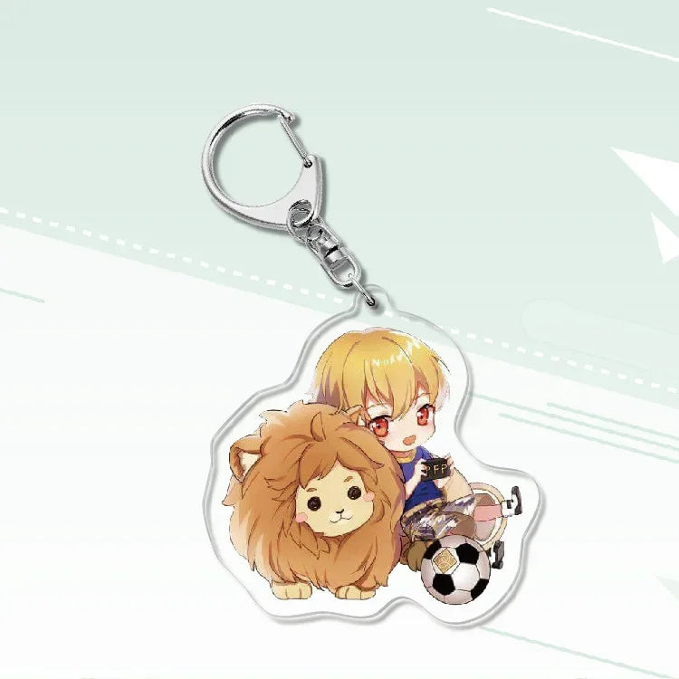 Fate Keychain Man Key Chain Acrylic Women Key Holder Couples Keyring Anime Key Ring Cartoon Pendant Funny Brelok Grand Order