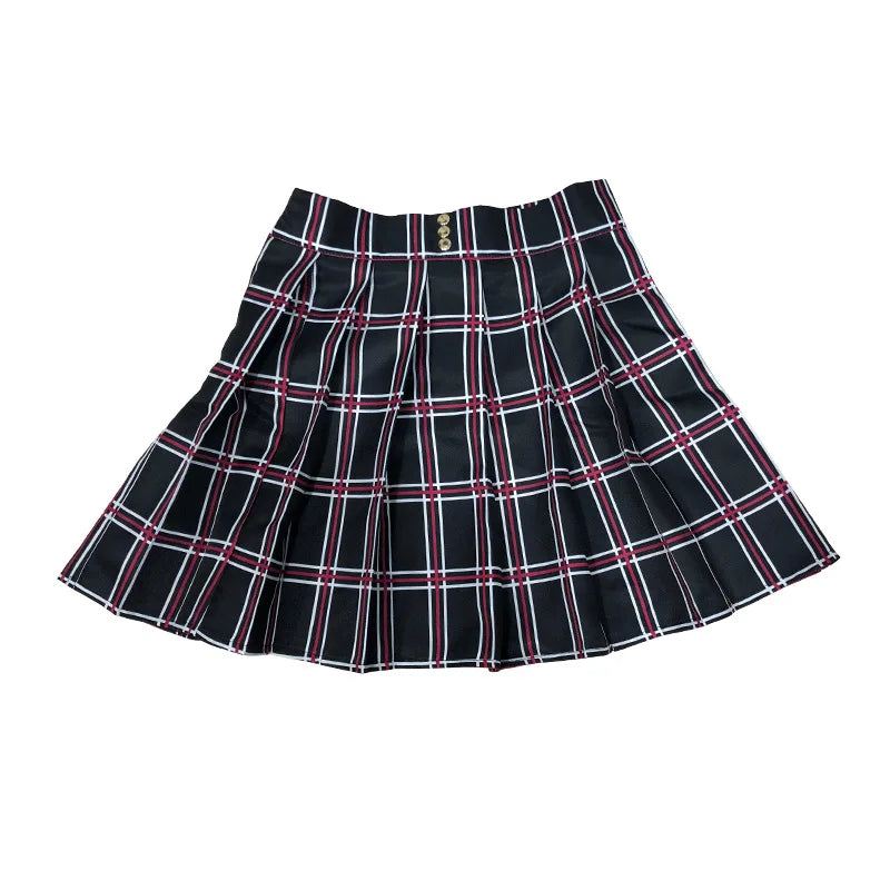 Aboutcos Anime P5/persona 5 Cosplay Costume Set Queen Makoto Niijima Cosplay Set Top+vest+skirt Halloween Harujuku Clothing