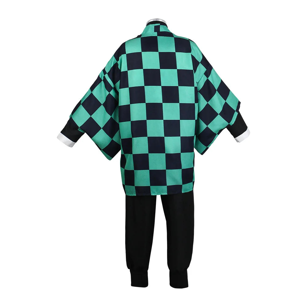 Demon Slayer Cosplay Tanjiro Nezuko Cosplay Kids Shinobu Costume Japanese Anime Cartoon Halloween Costume Christmas Gifts