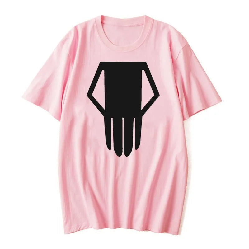 Camiseta Harajuku de Anime para mujer, camisetas divertidas informales de My Boku No Hero Academia Katsuki Bakugou de cuello red