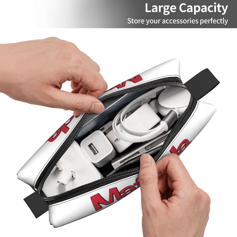 Custom Mafalda Balloon Heart Makeup Bag Women Travel Cosmetic Organizer Quino Manga Cartoon Storage Toiletry Bags Dopp Kit Case