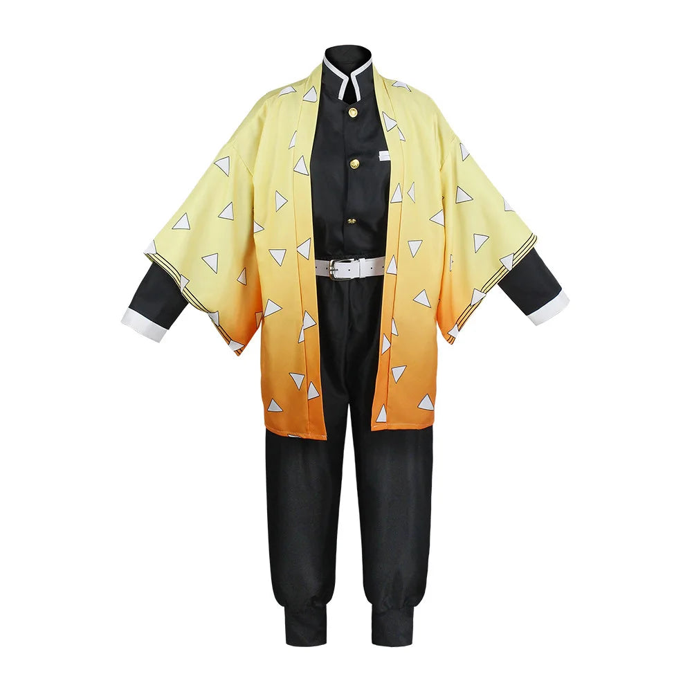 Demon Slayer Cosplay Tanjiro Nezuko Cosplay Kids Shinobu Costume Japanese Anime Cartoon Halloween Costume Christmas Gifts