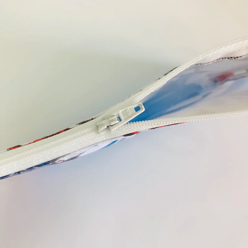 Disney Alice In Wonderland P8871 Anime Customized Cosmetics Bags Cartoon Pen Bag Storage Handbag Stationery Birthday Gift