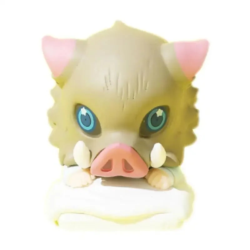 Genuine Demonly Slayer Tomioka Giyuu Kanzaki Aoi Kamado Tanjirou Hashibira Inosuke Anime Figures Japanese Anime Kids Brinquedos